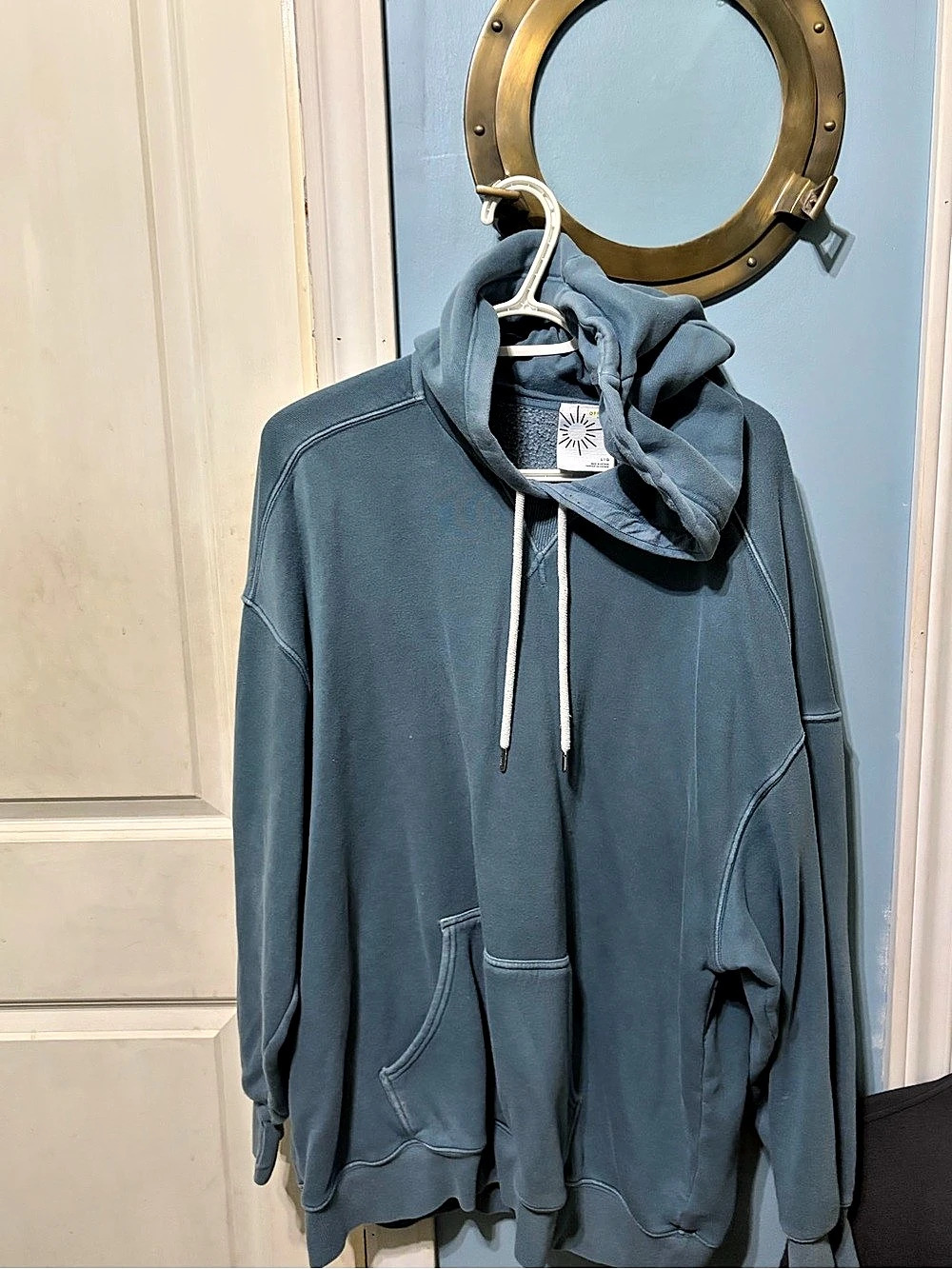 Offline by Aerie Cloud Fleece Oversized Hoodie Blue Large
